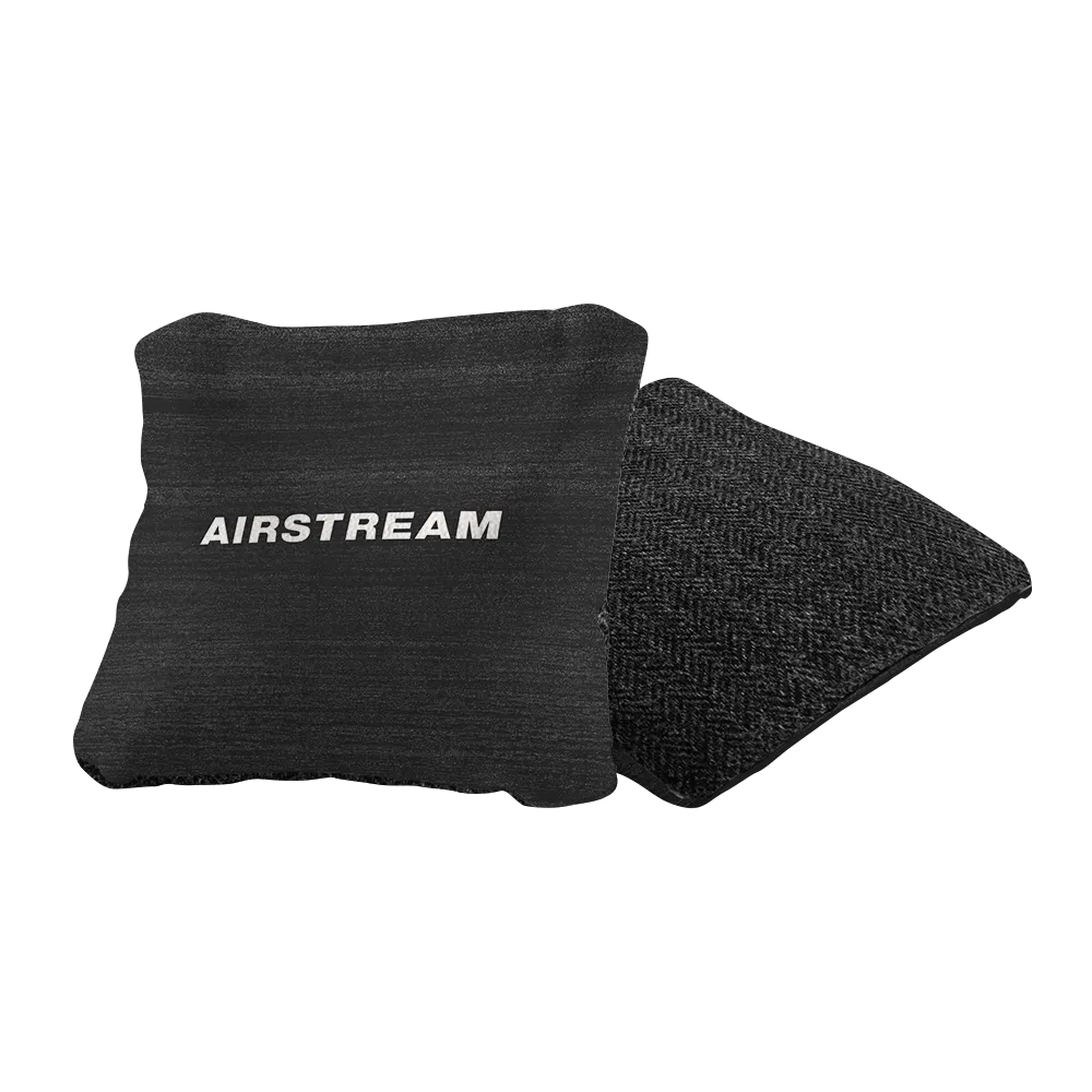 Airstream Logo Black Synergy Soft Cornhole Bags