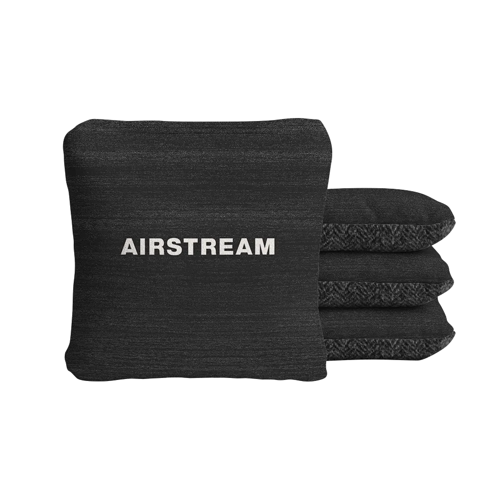 Airstream Logo Black Synergy Soft Cornhole Bags