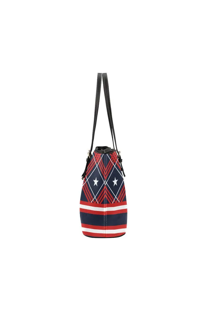 Americana Leather Tote Bag/Small