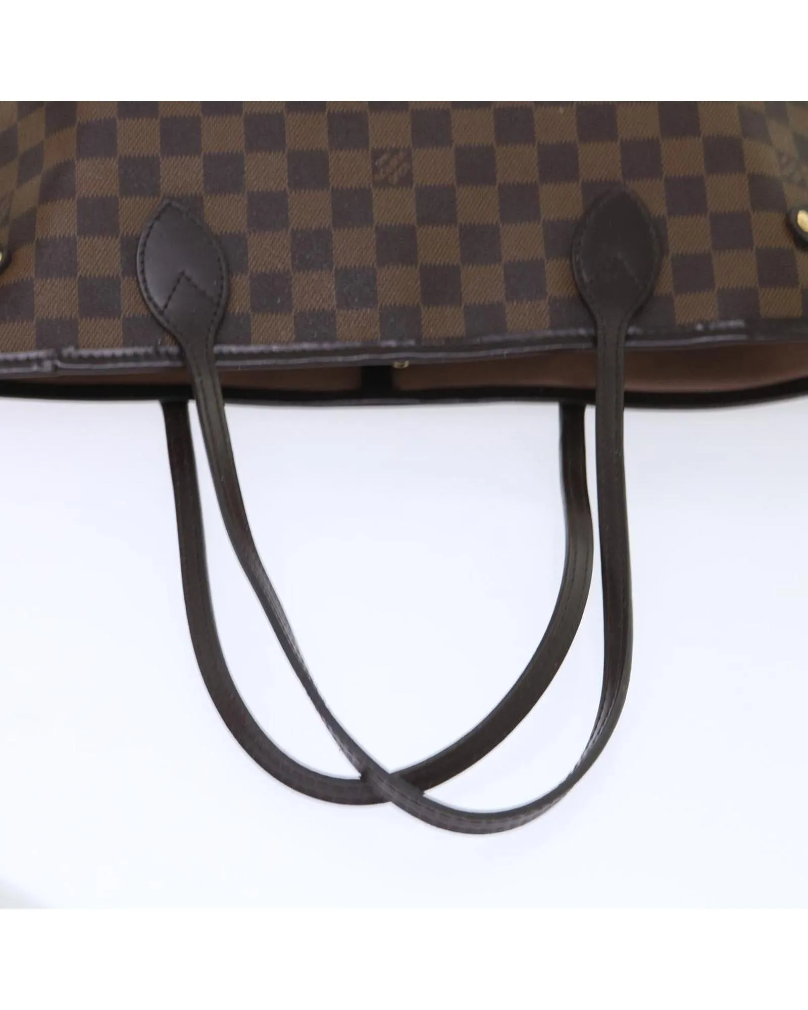 Authentic Damier Ebene Neverfull MM Tote Bag