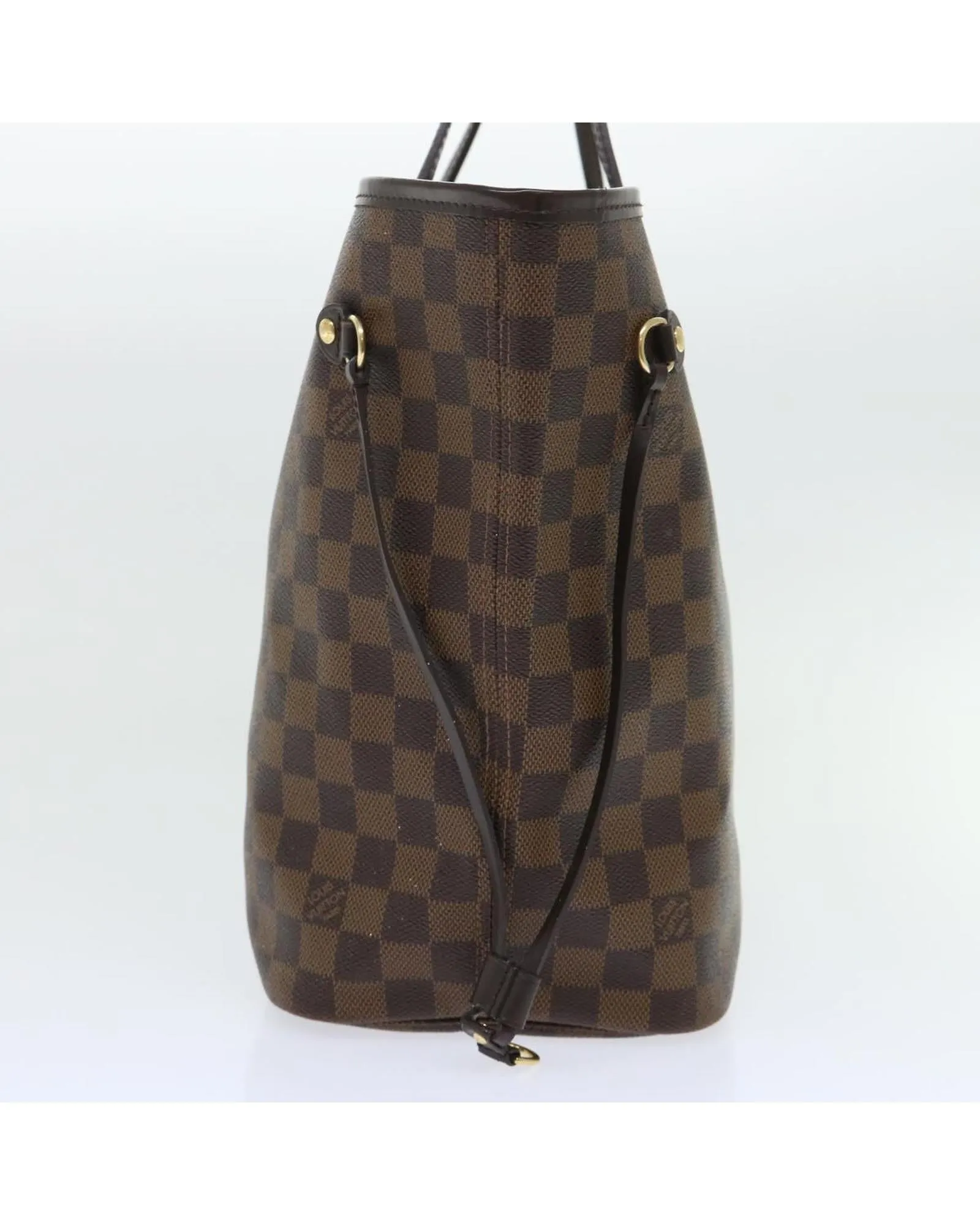 Authentic Damier Ebene Neverfull MM Tote Bag