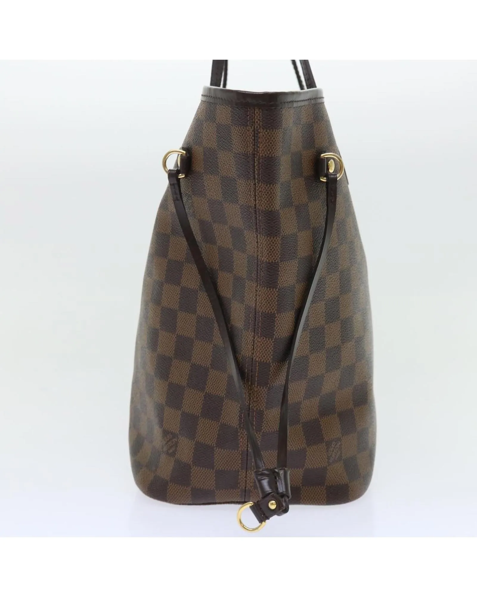 Authentic Damier Ebene Neverfull MM Tote Bag