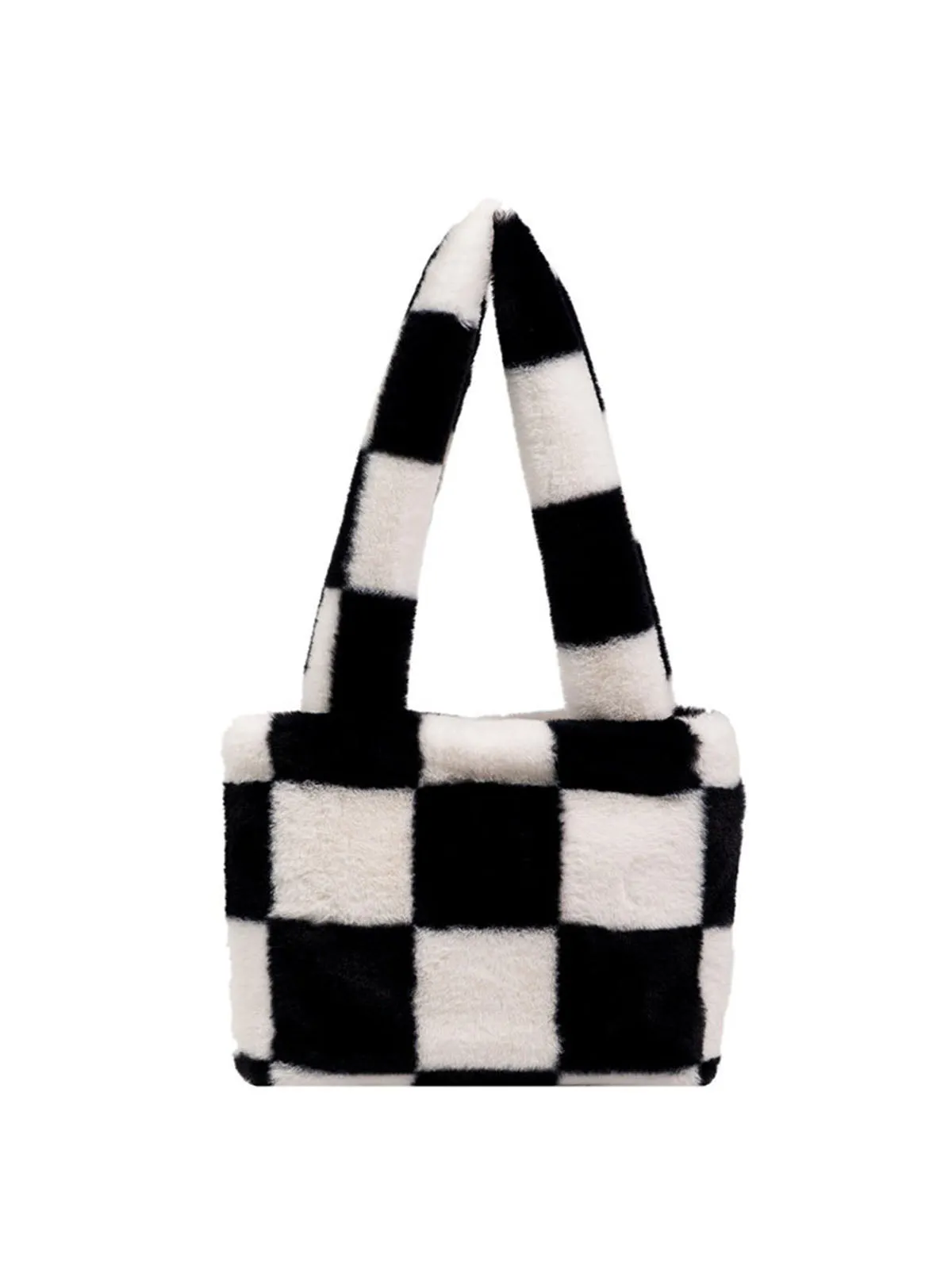 Autumn/Winter Soft Plush Tote Bag