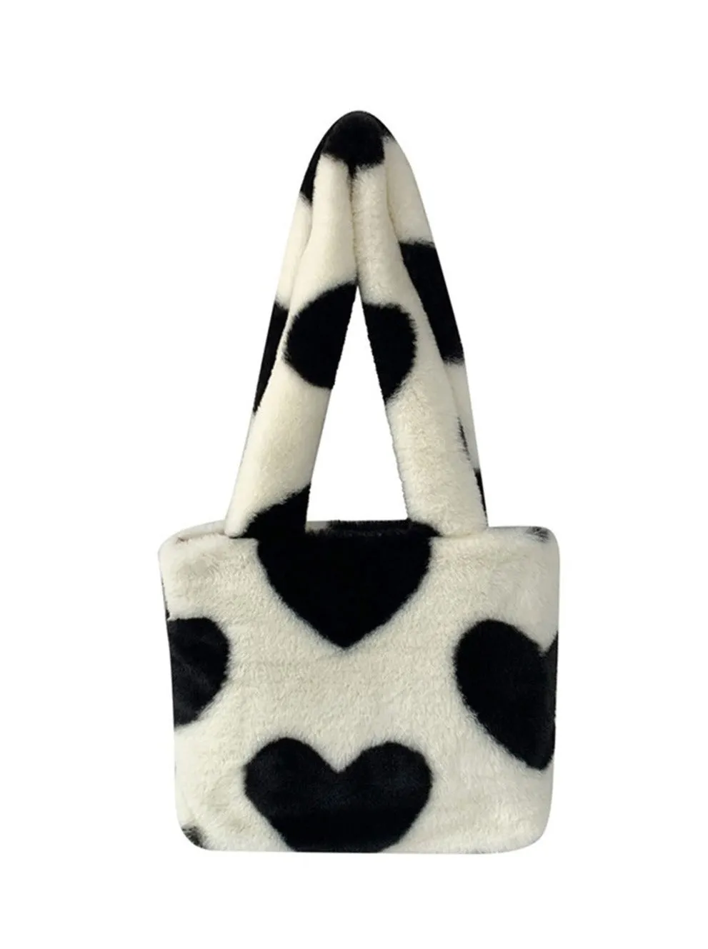 Autumn/Winter Soft Plush Tote Bag