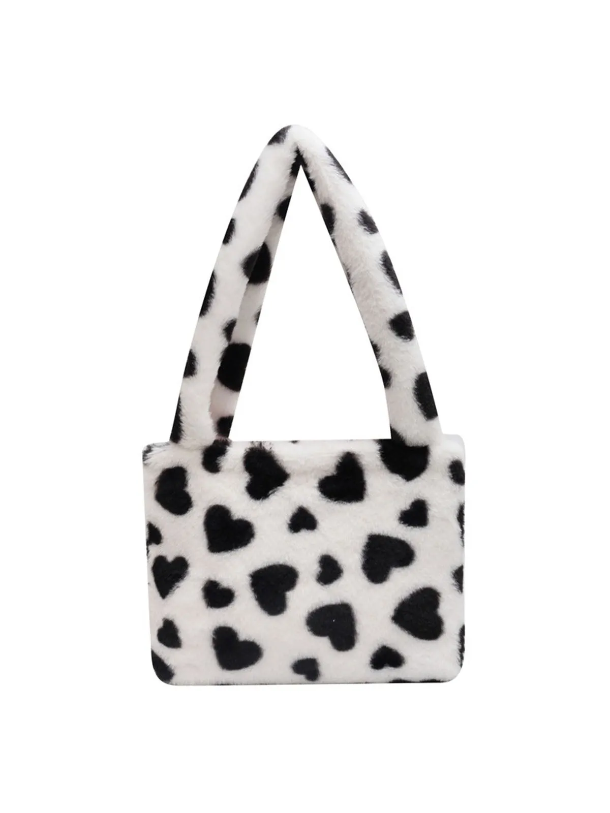 Autumn/Winter Soft Plush Tote Bag