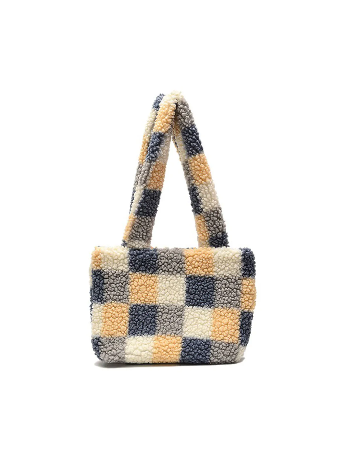 Autumn/Winter Soft Plush Tote Bag