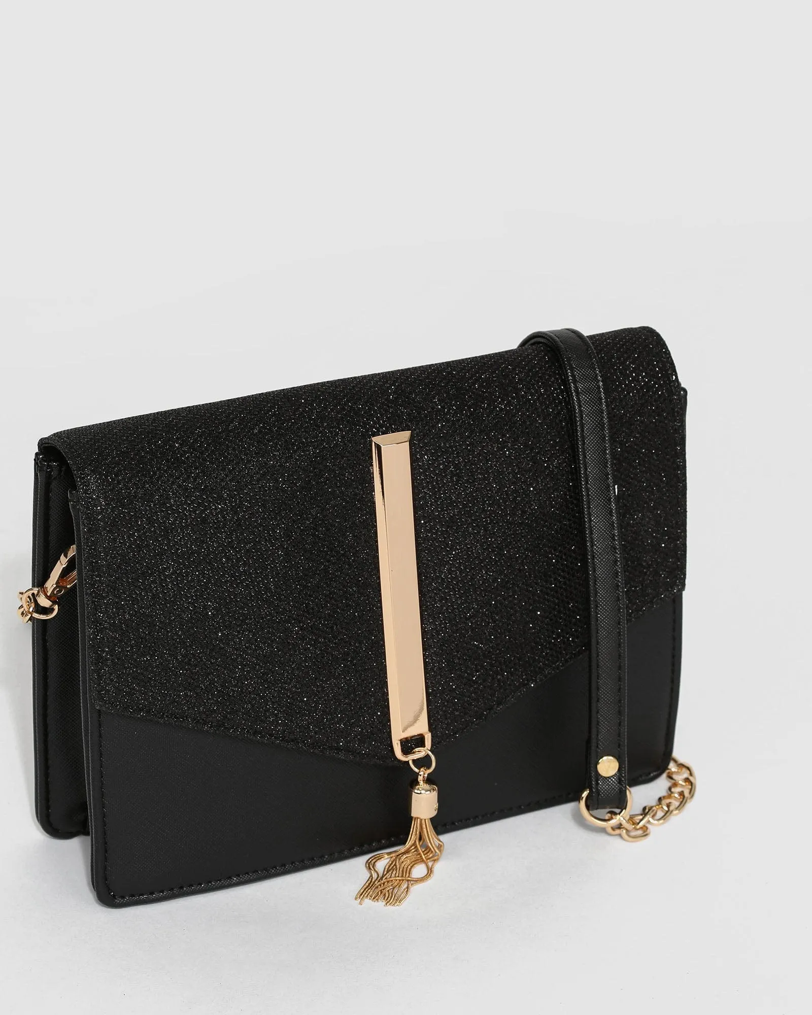 Black Haylee Crossbody Bag