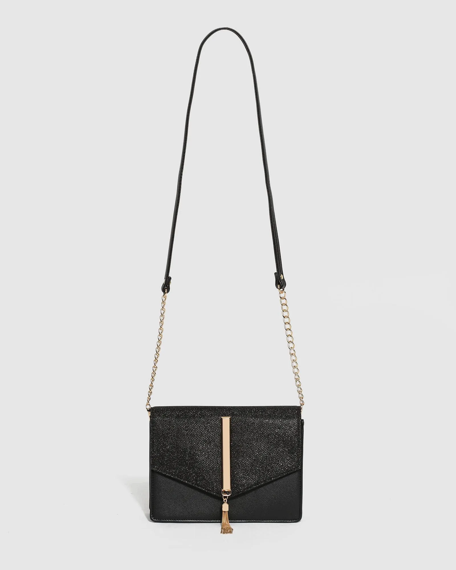 Black Haylee Crossbody Bag