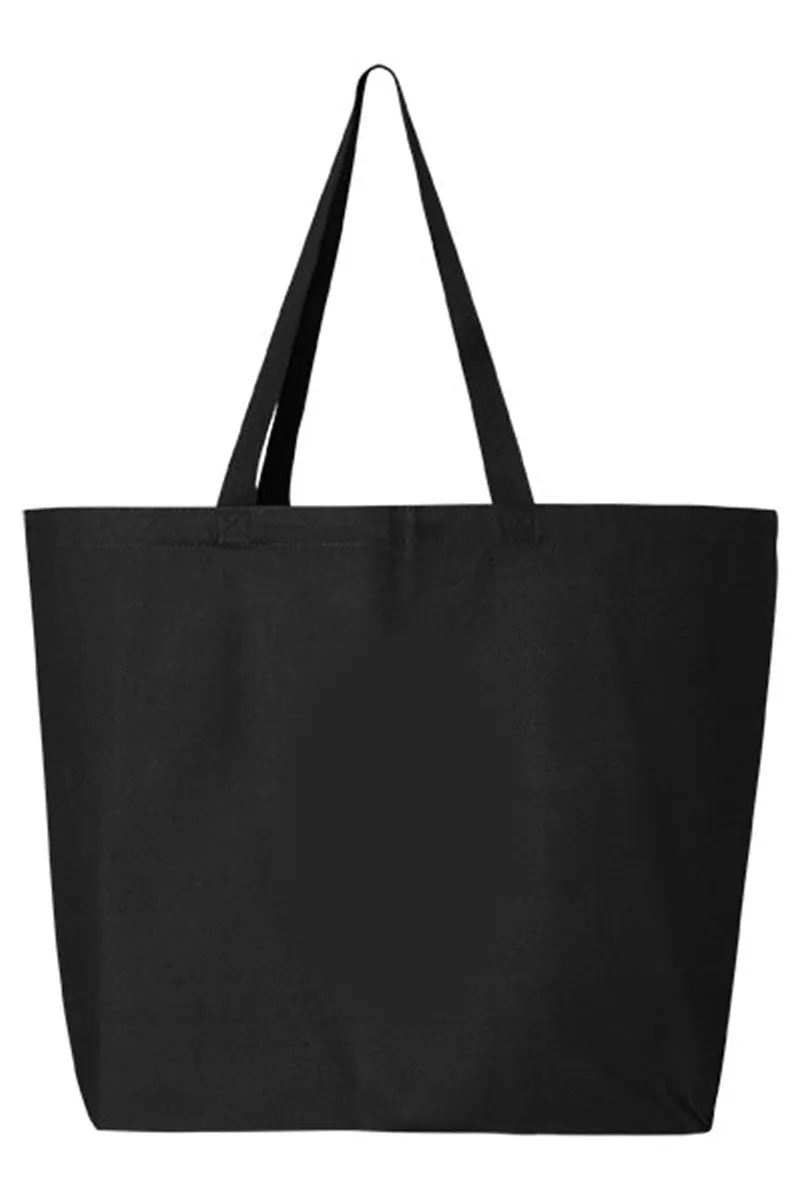 Brushed XOXO Love Canvas Jumbo Tote