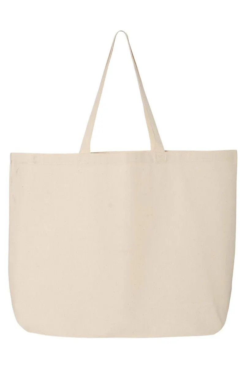 Brushed XOXO Love Canvas Jumbo Tote