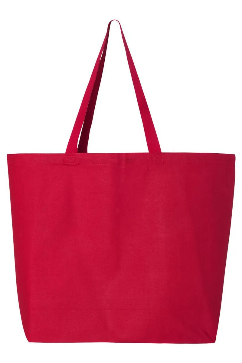 Brushed XOXO Love Canvas Jumbo Tote