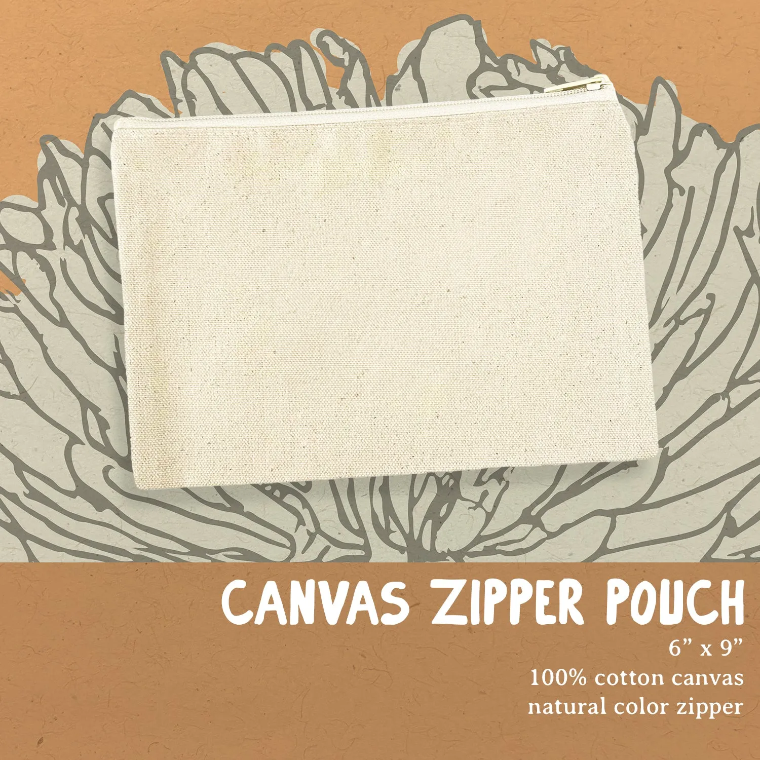 Buon Appetito - Canvas Zipper Pouch