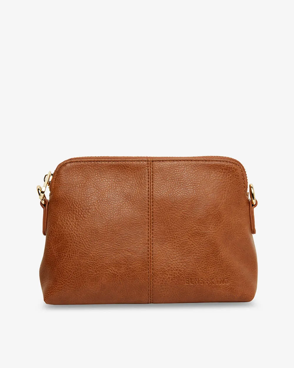 Burbank Crossbody - Tan Pebble