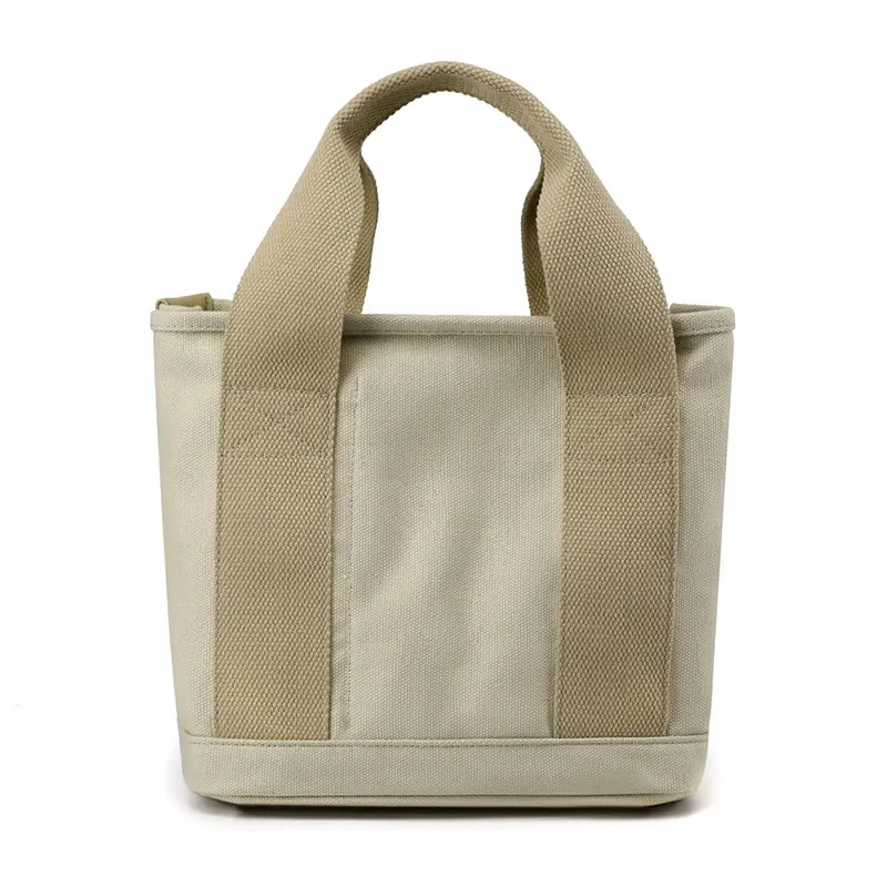 Casual Office Worker Multi-Compartment Lunch Box Bag Canvas Bag