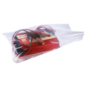 Clear Flat Poly Bags on a Roll 8 x 10 x 4 mil