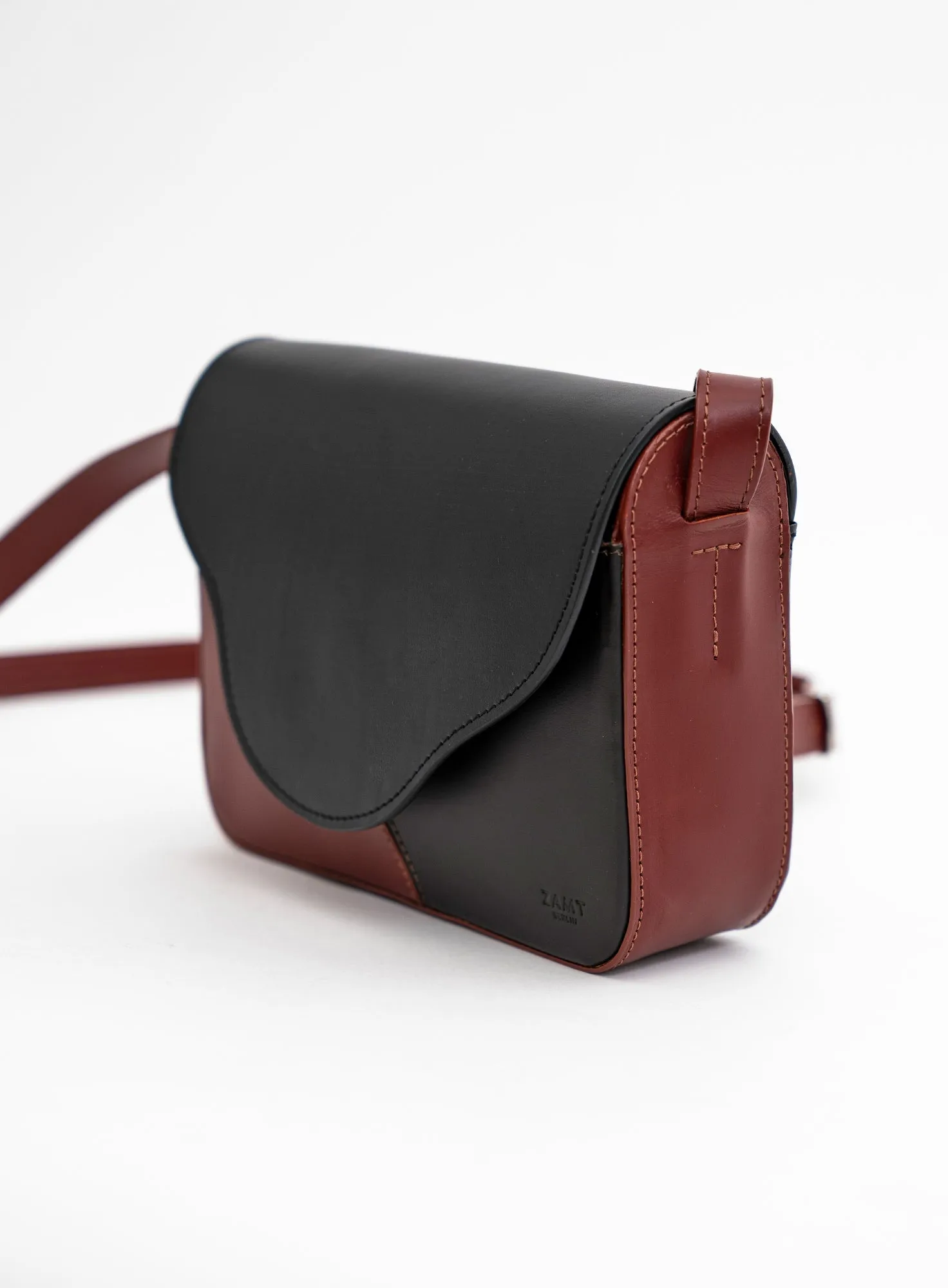 Cross Body Billie Black Cognac