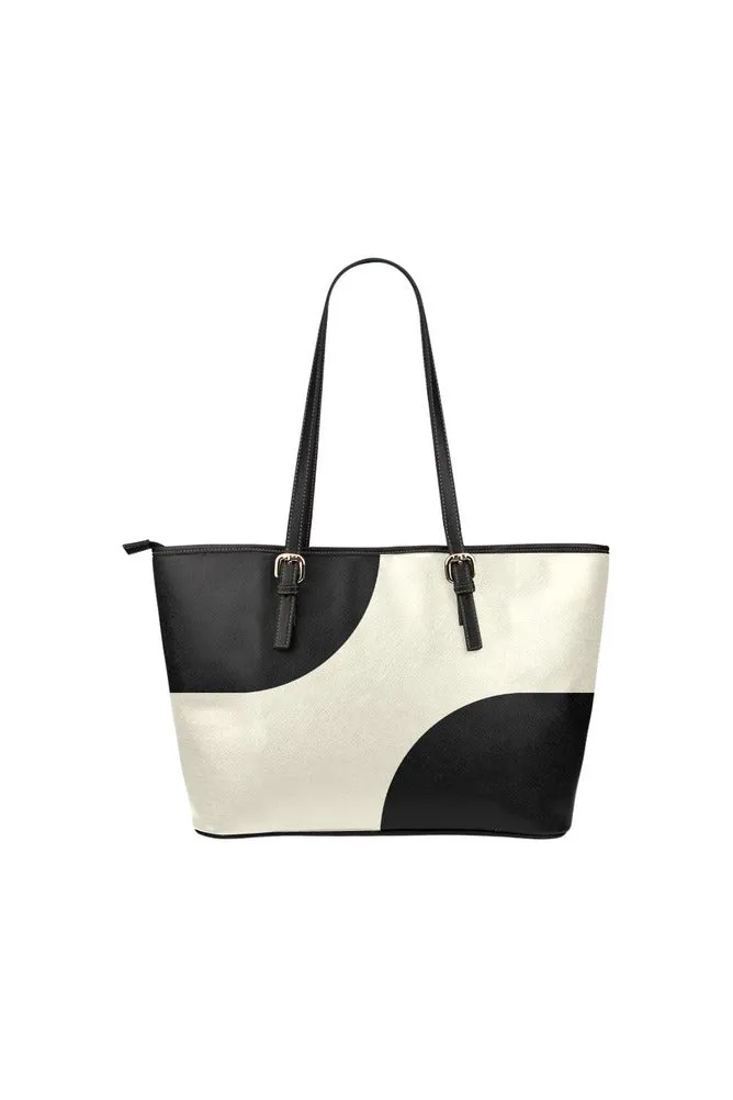 Curve Leather Tote Bag/Small