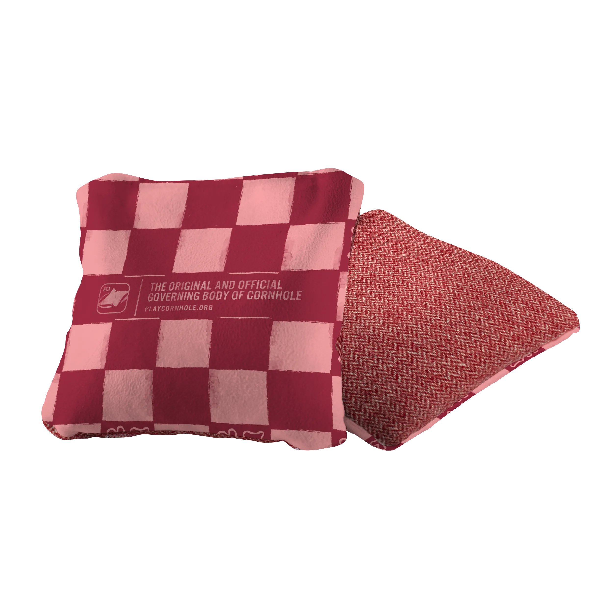 Distressed Checkered Retro Synergy Soft Cornhole Bags