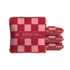 Distressed Checkered Retro Synergy Soft Cornhole Bags