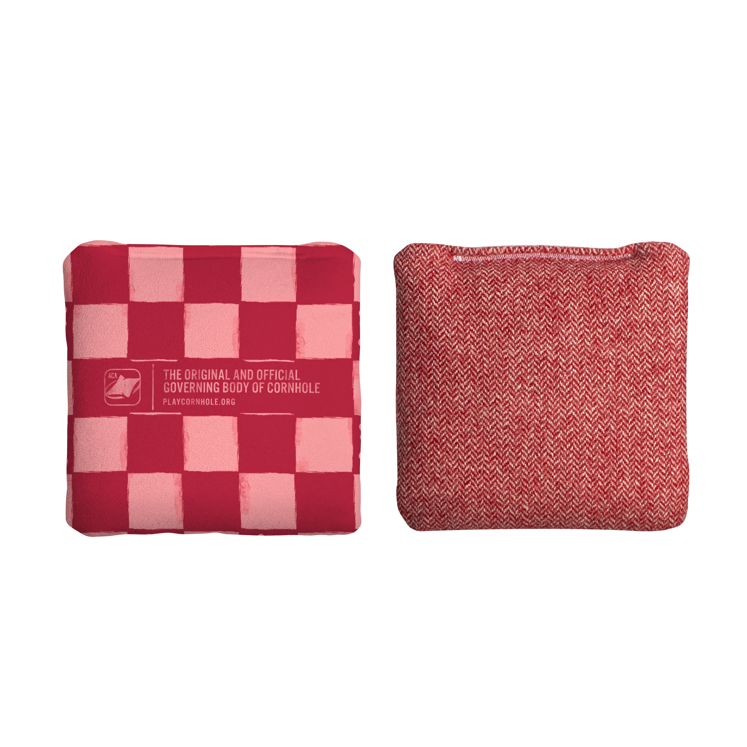 Distressed Checkered Retro Synergy Soft Cornhole Bags