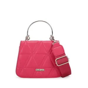 Fastrack Quilted Sling Bag For Womens and Girls | Stylish and Chic Handbag for Girls | Crafted from Premium Semi PU Leather