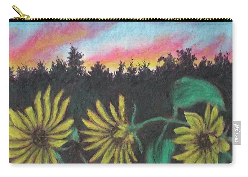 Flower Color Hour - Carry-All Pouch