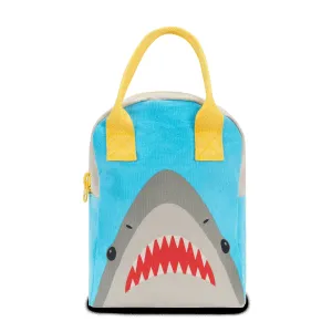 Fluf Zipper Lunch Bag - Shark