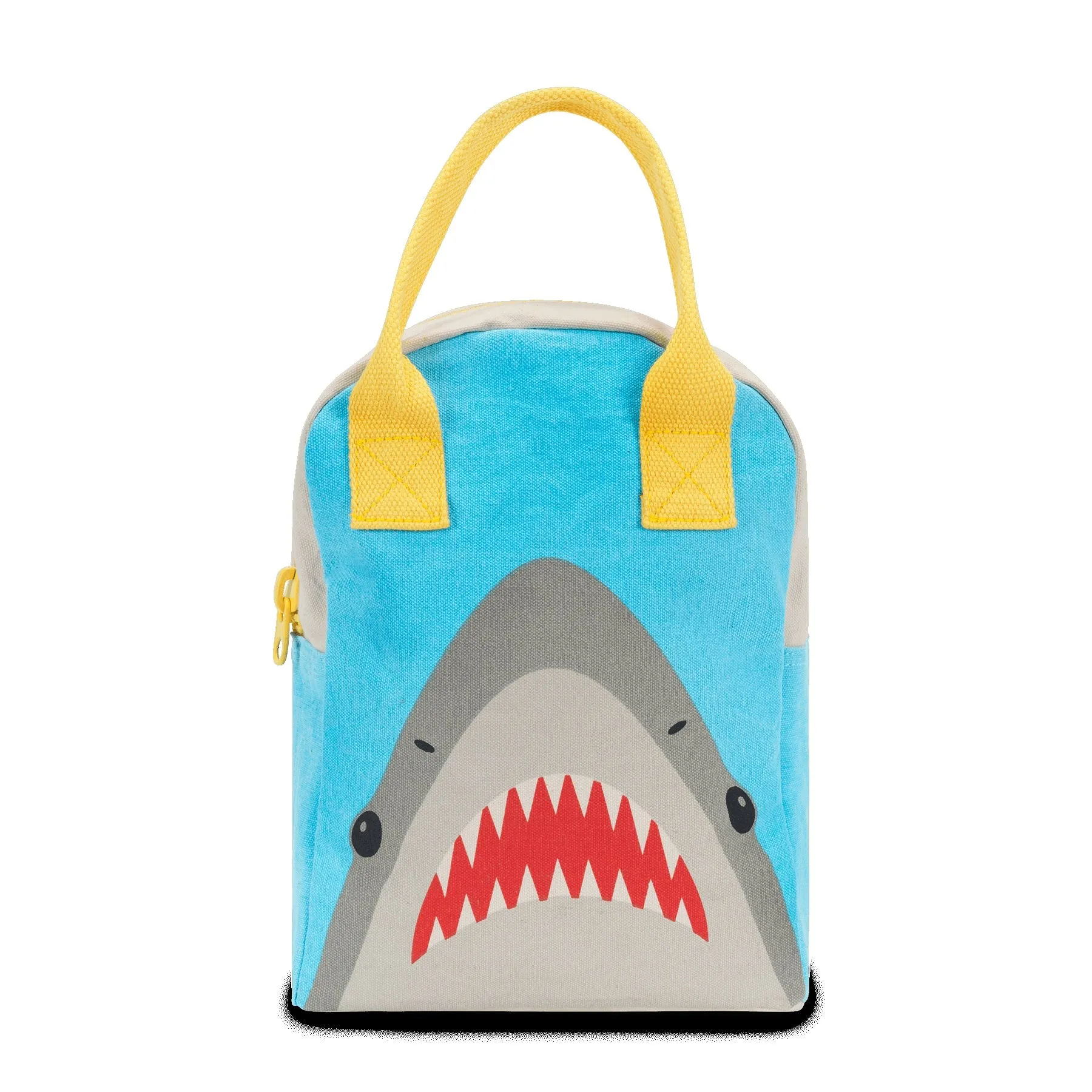 Fluf Zipper Lunch Bag - Shark