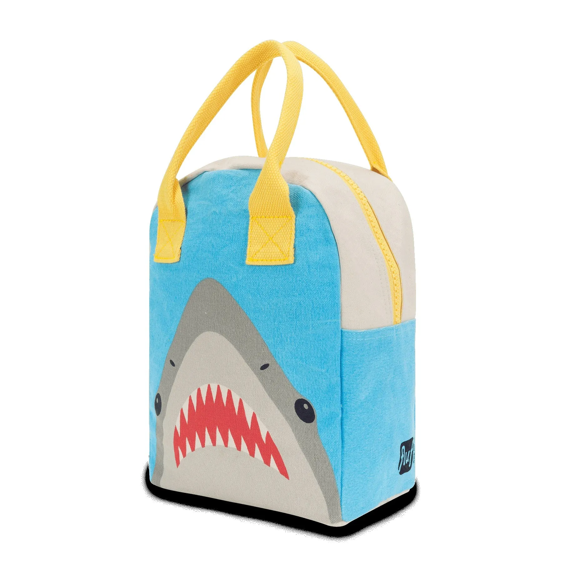 Fluf Zipper Lunch Bag - Shark