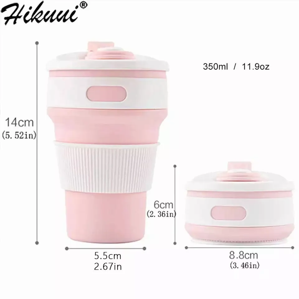 Foldable & Portable Travel Cup for Outdoor, Reusable