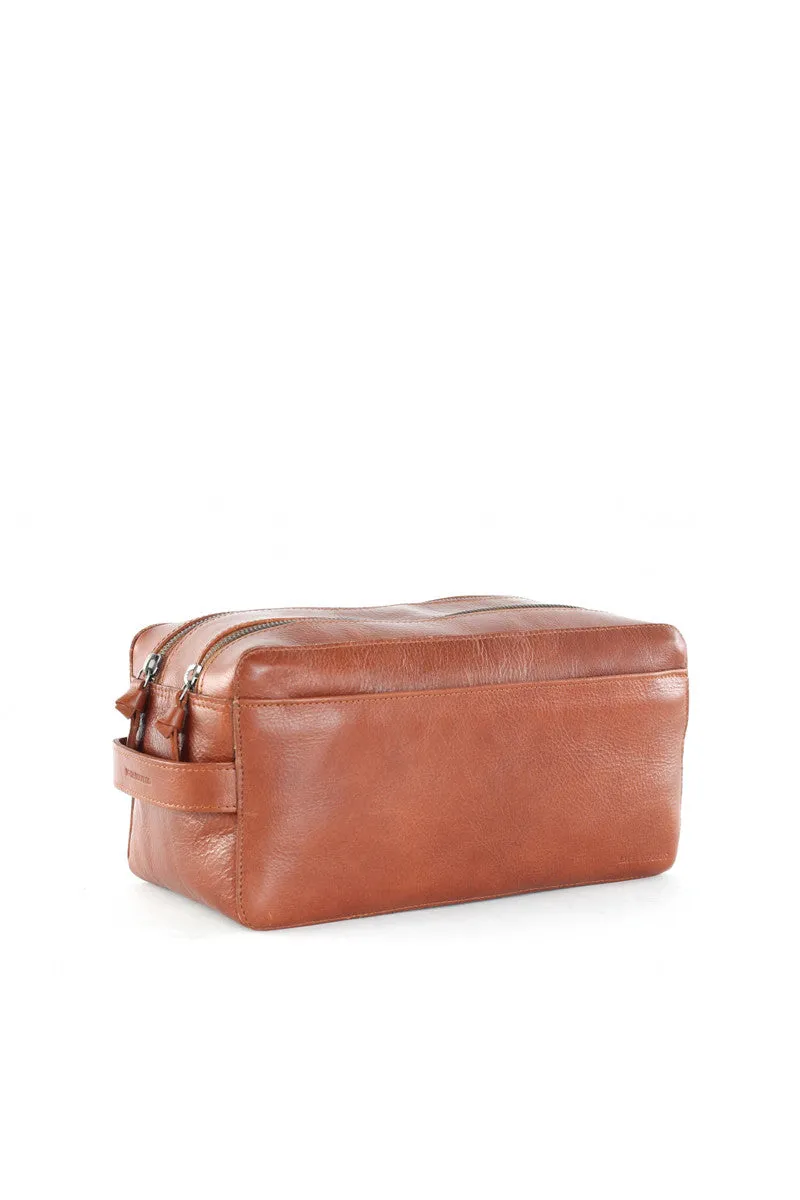 Gemin Toilet Bag - Cognac