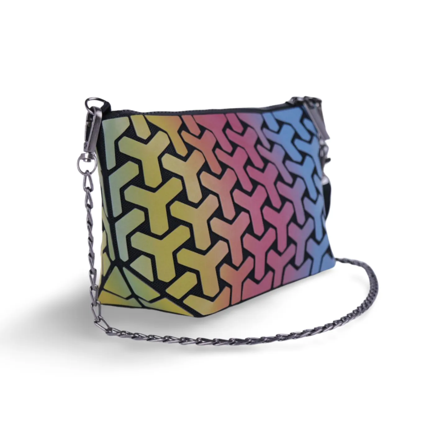 Geometric Bag Women Foldable Waterproof Clutch Crossbody Bags