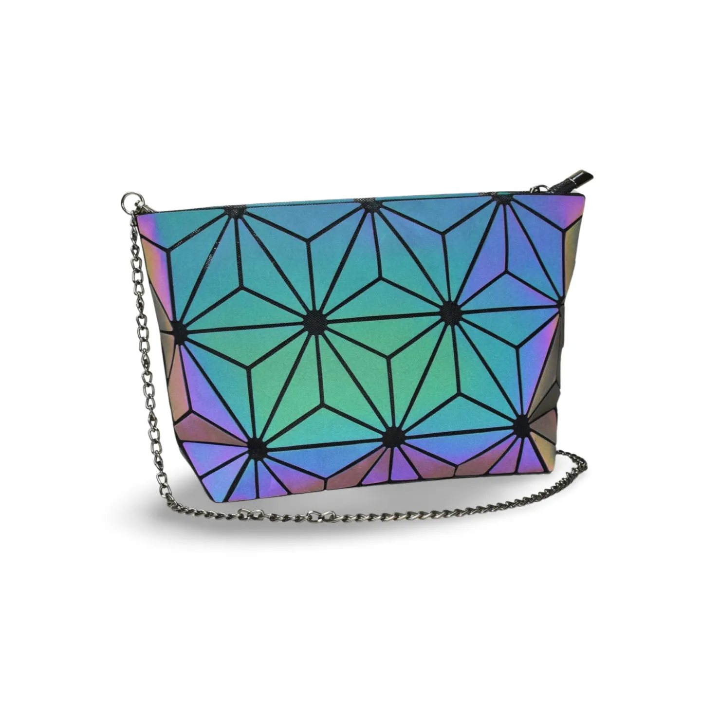 Geometric Bag Women Foldable Waterproof Clutch Crossbody Bags