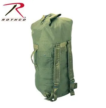 G.I. Type Enhanced Double Strap Duffle Bag