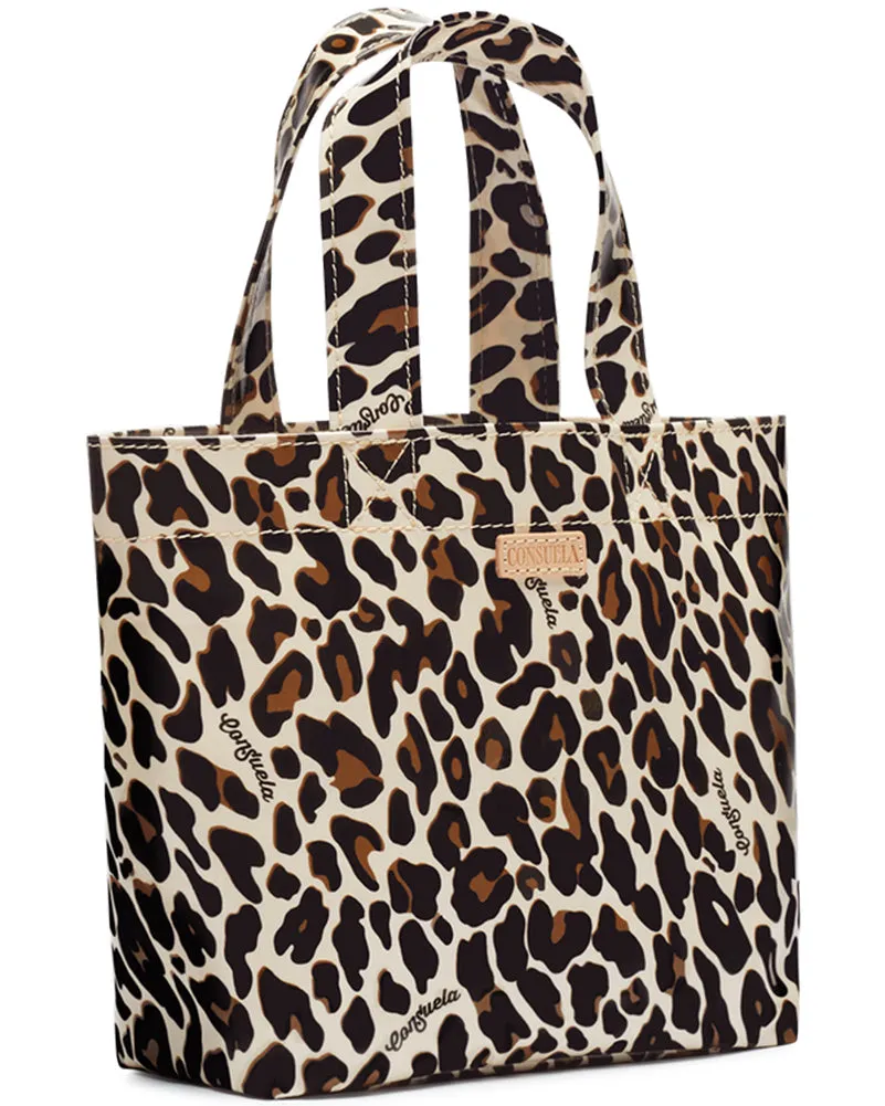 Grab N Go Mini Mona Brown Leopard by Consuela