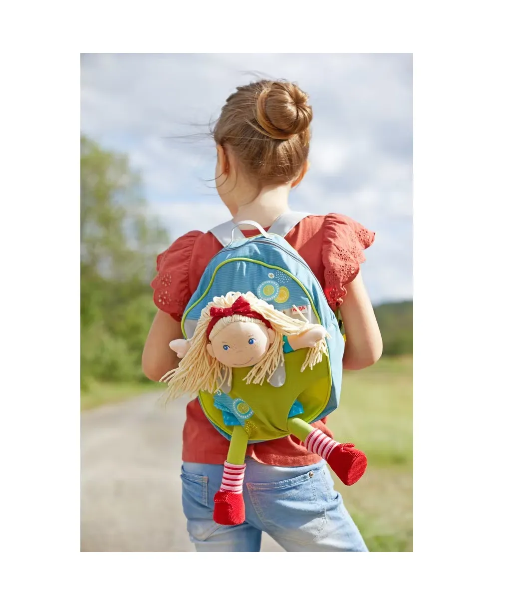 HABA Doll Backpack Summer Meadow