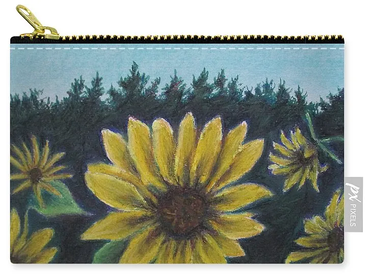 Hours of Flowers - Carry-All Pouch