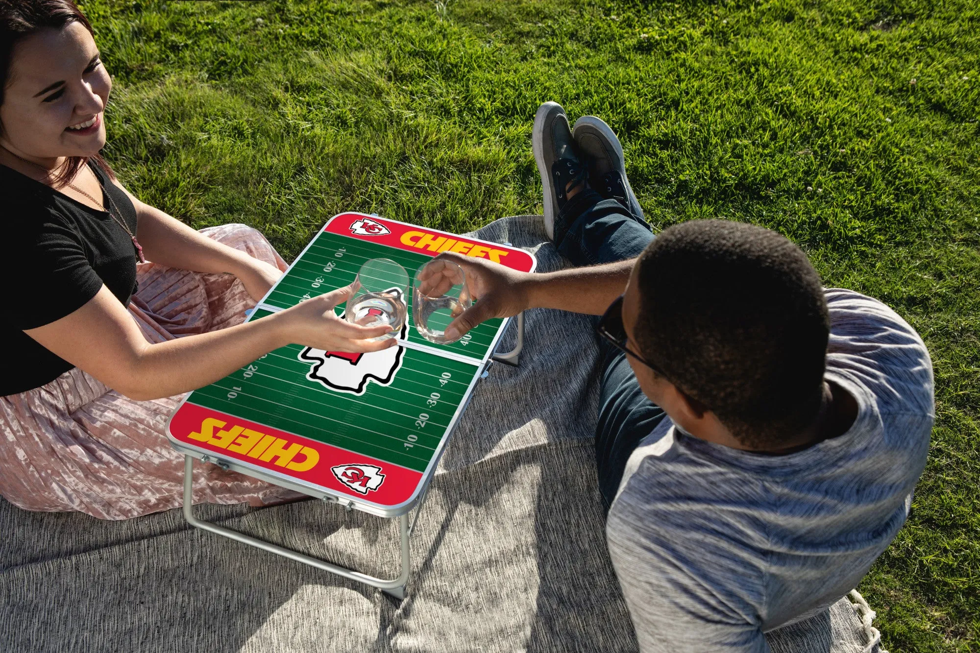 Kansas City Chiefs - Concert Table Mini Portable Table