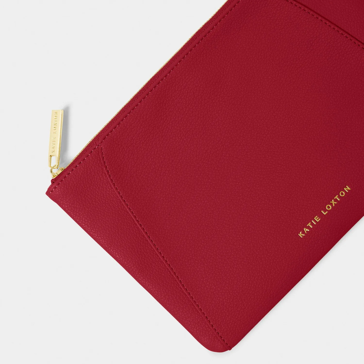 Katie Loxton 26cm Garnet Red Hana Pouch