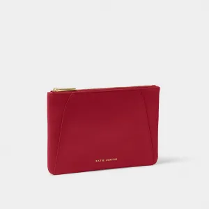 Katie Loxton 26cm Garnet Red Hana Pouch