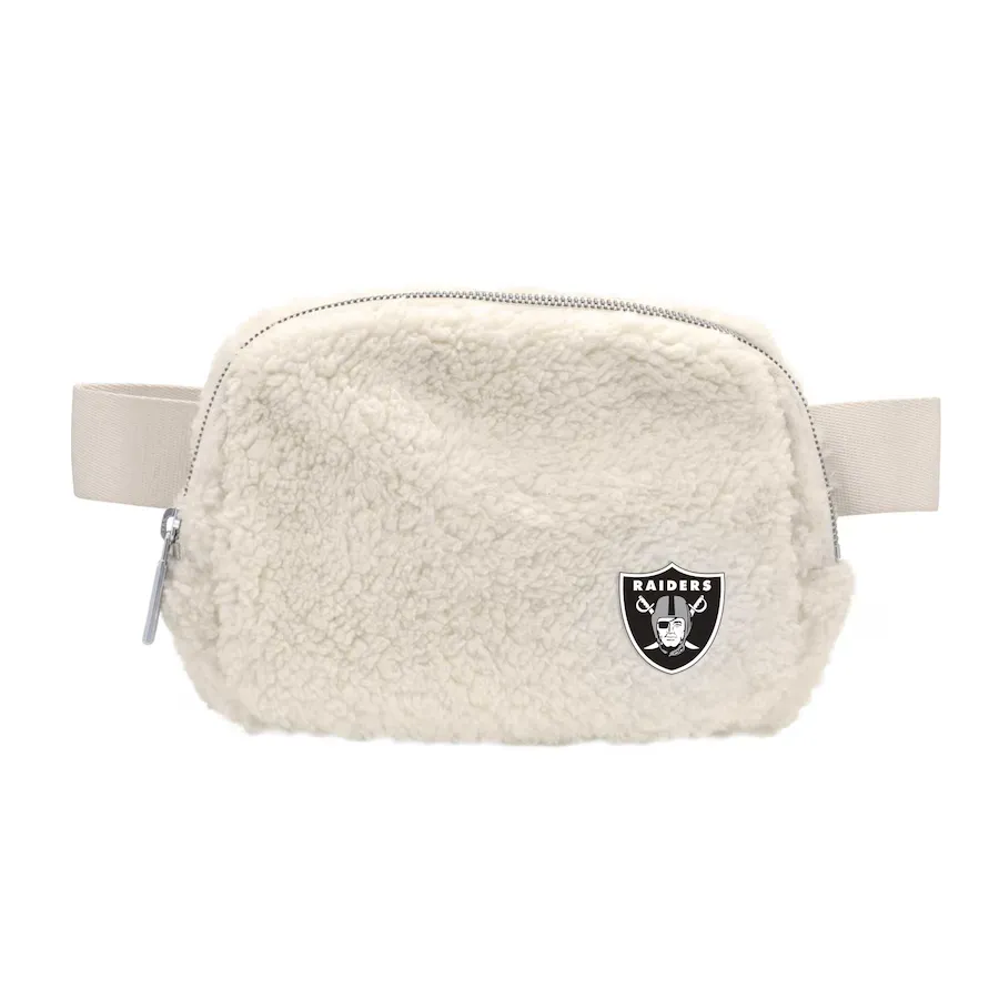 Las Vegas Raiders Sherpa Belt Fanny Pack