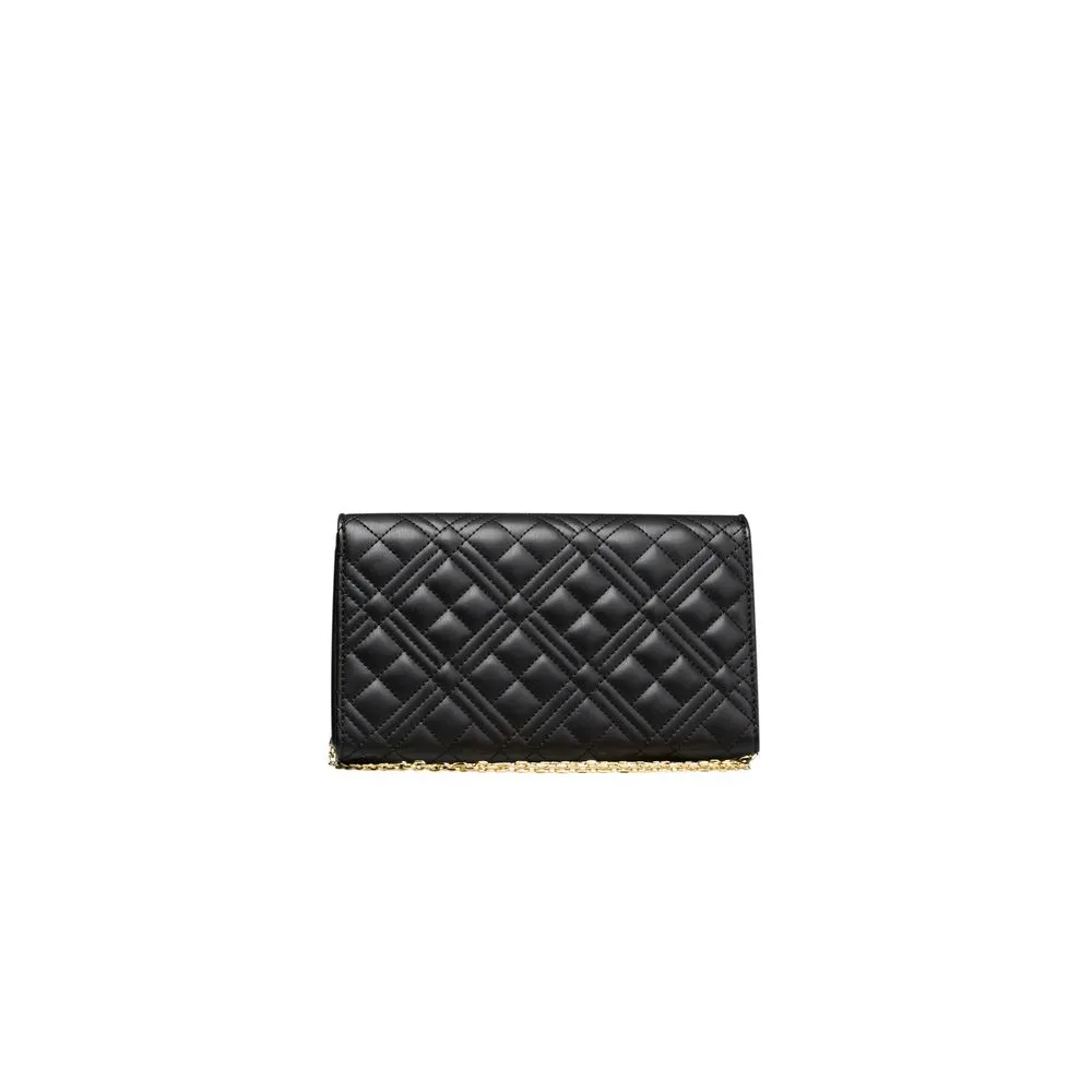 Love Moschino "Black Polyethylene Women Crossbody Bag"