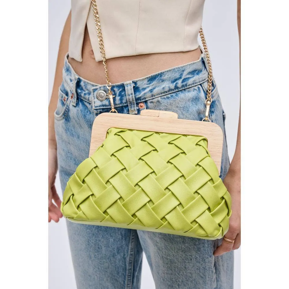 Matilda Woven Crossbody Clutch Bag