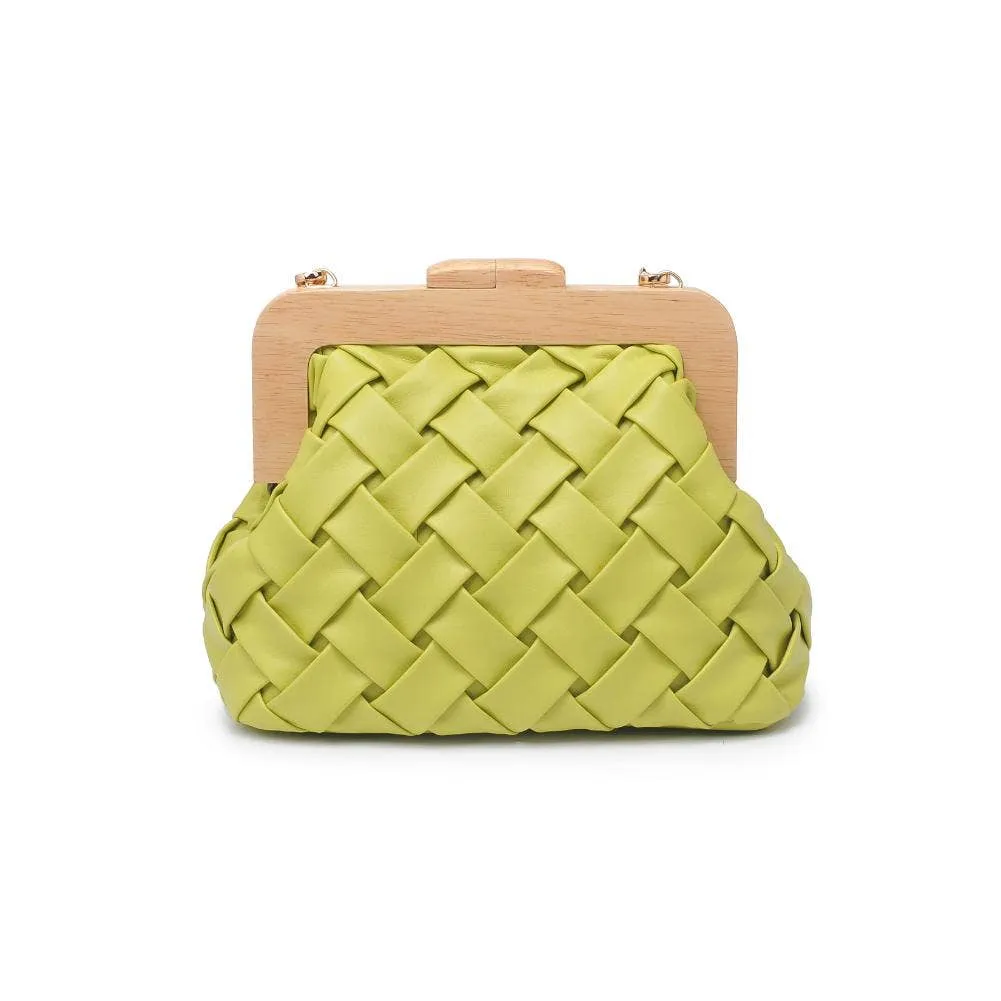 Matilda Woven Crossbody Clutch Bag