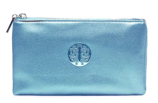 Medium Crossbody Bag With Wristlet Strap And Silver Tree Of Life Logo (Available in 21 Colours)