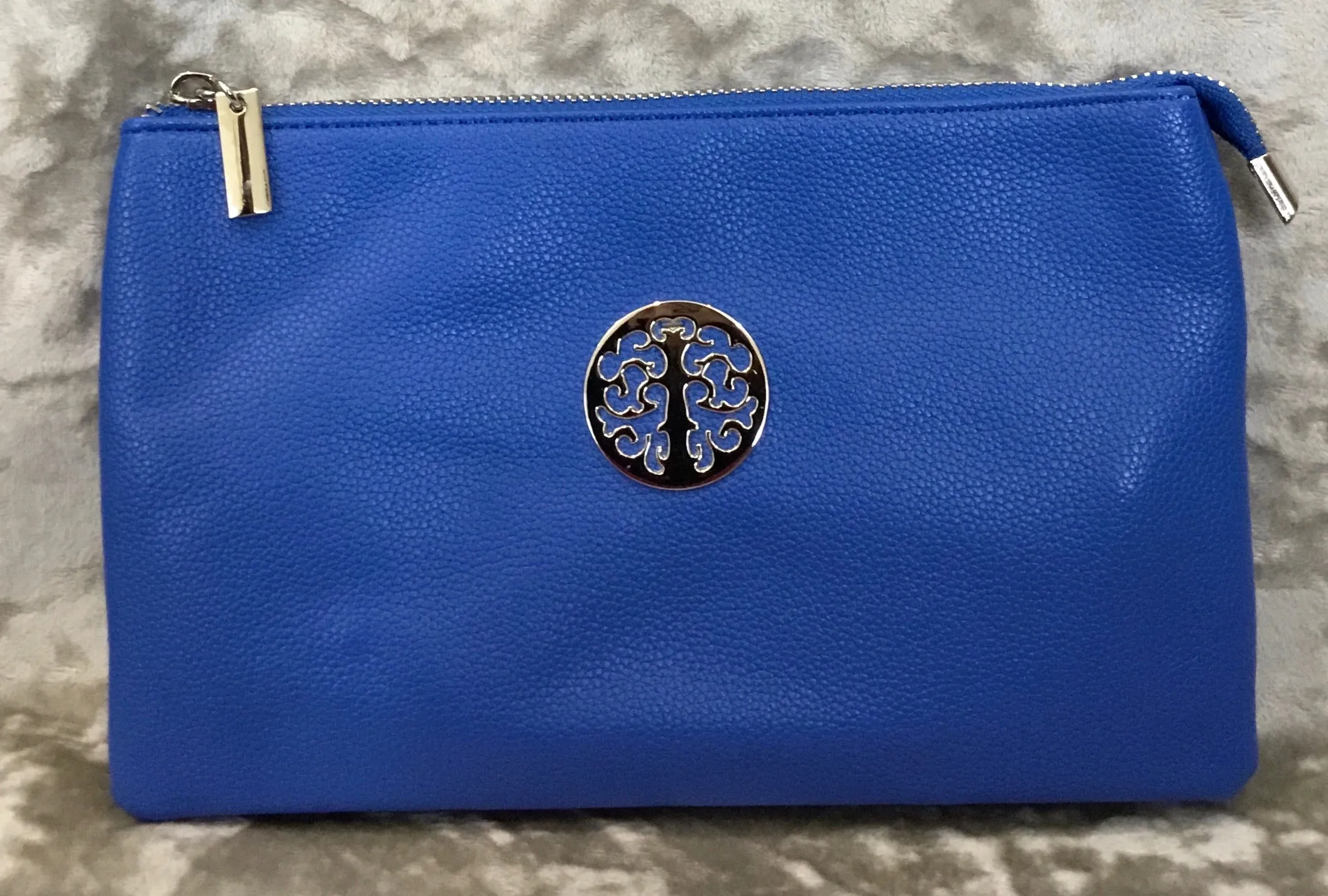 Medium Crossbody Bag With Wristlet Strap And Silver Tree Of Life Logo (Available in 21 Colours)