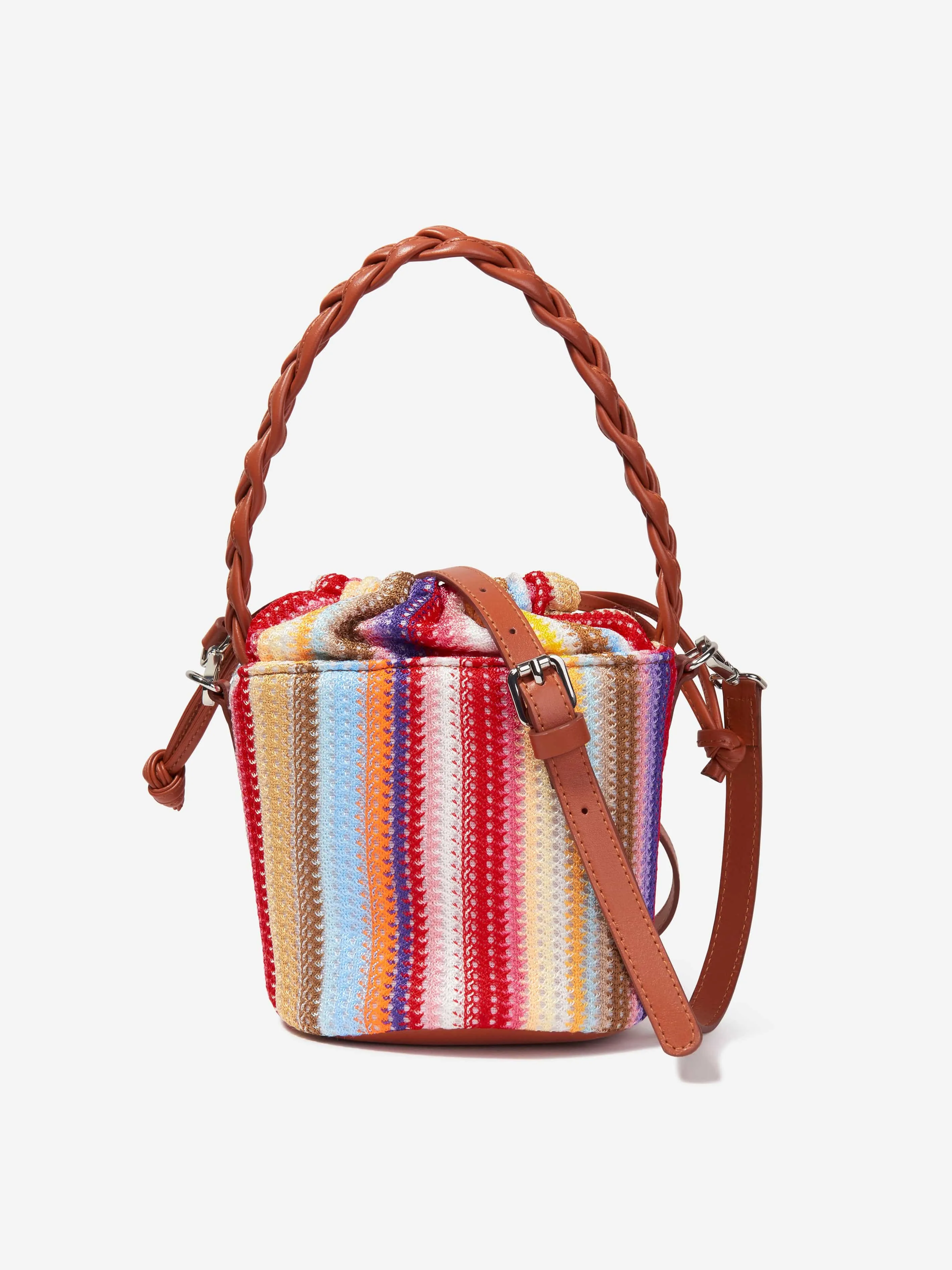 Missoni Girls Striped Bucket Bag in Multicolour (20cm)