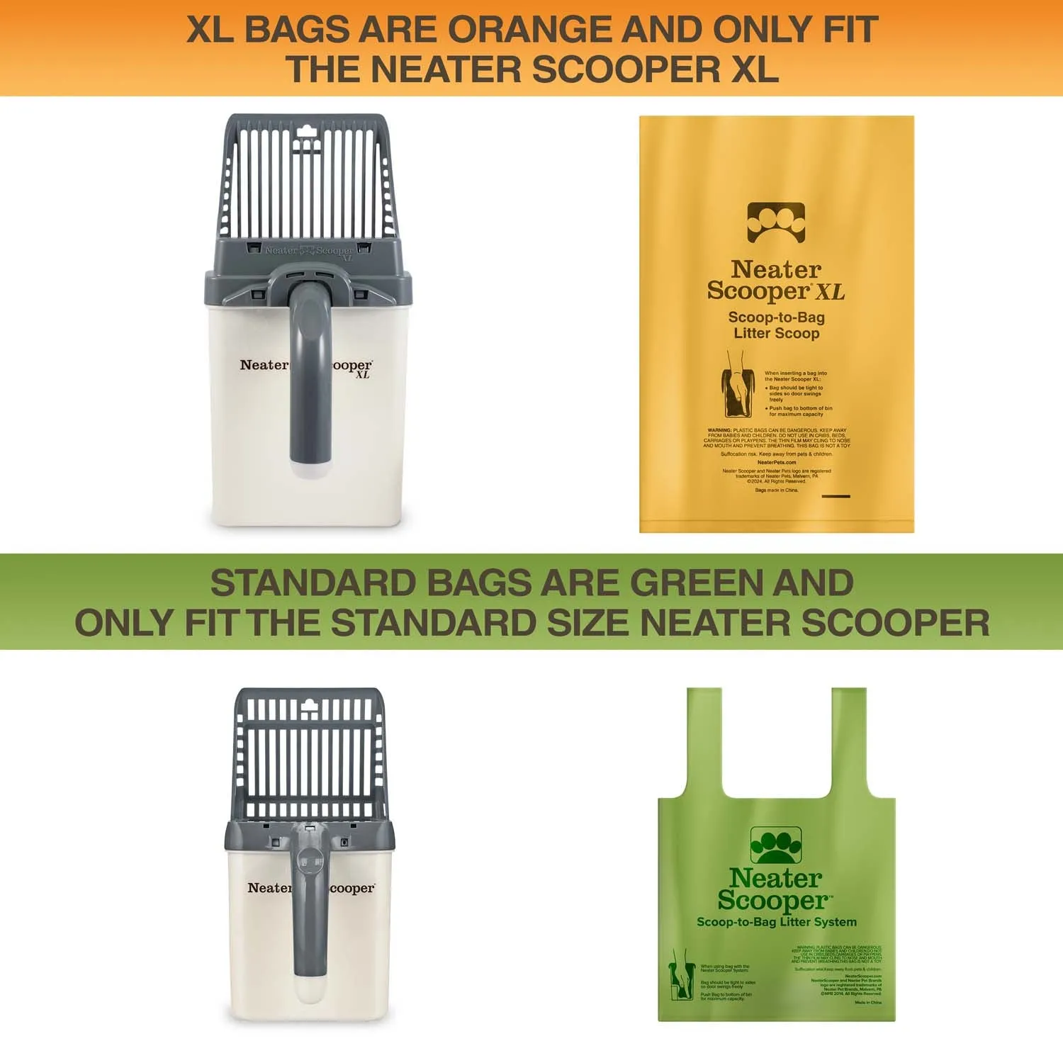 Neater Scooper XL Refill Bags