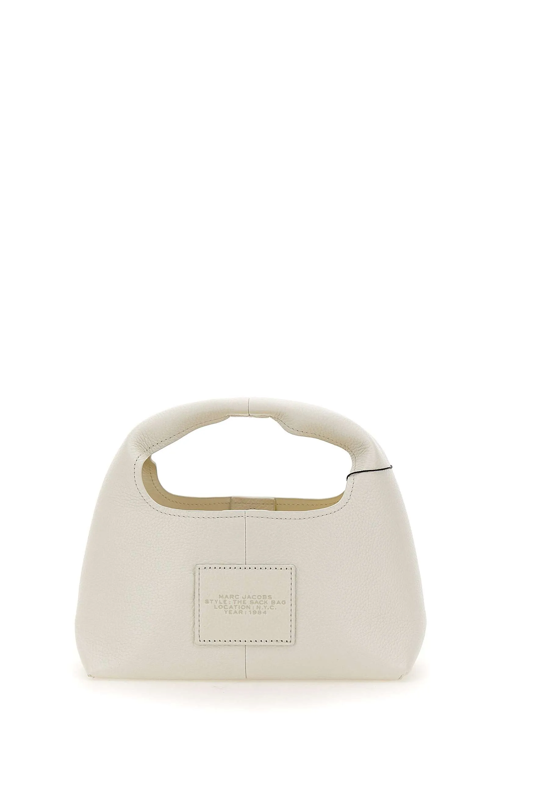 Optical White Mini Sack Bag