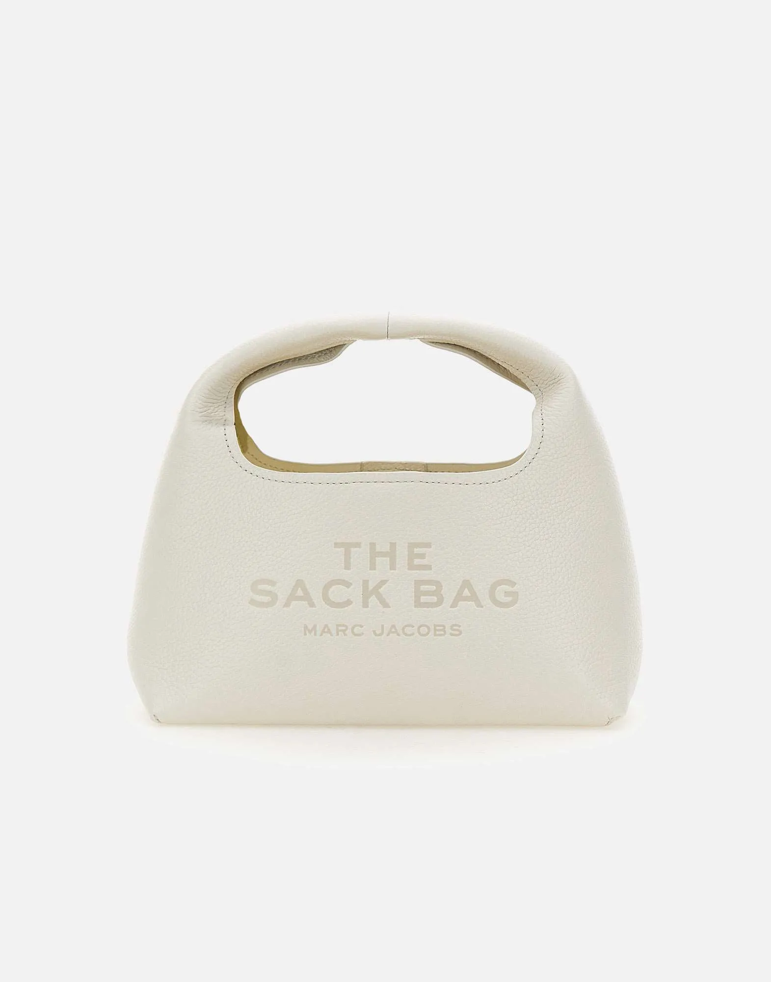 Optical White Mini Sack Bag